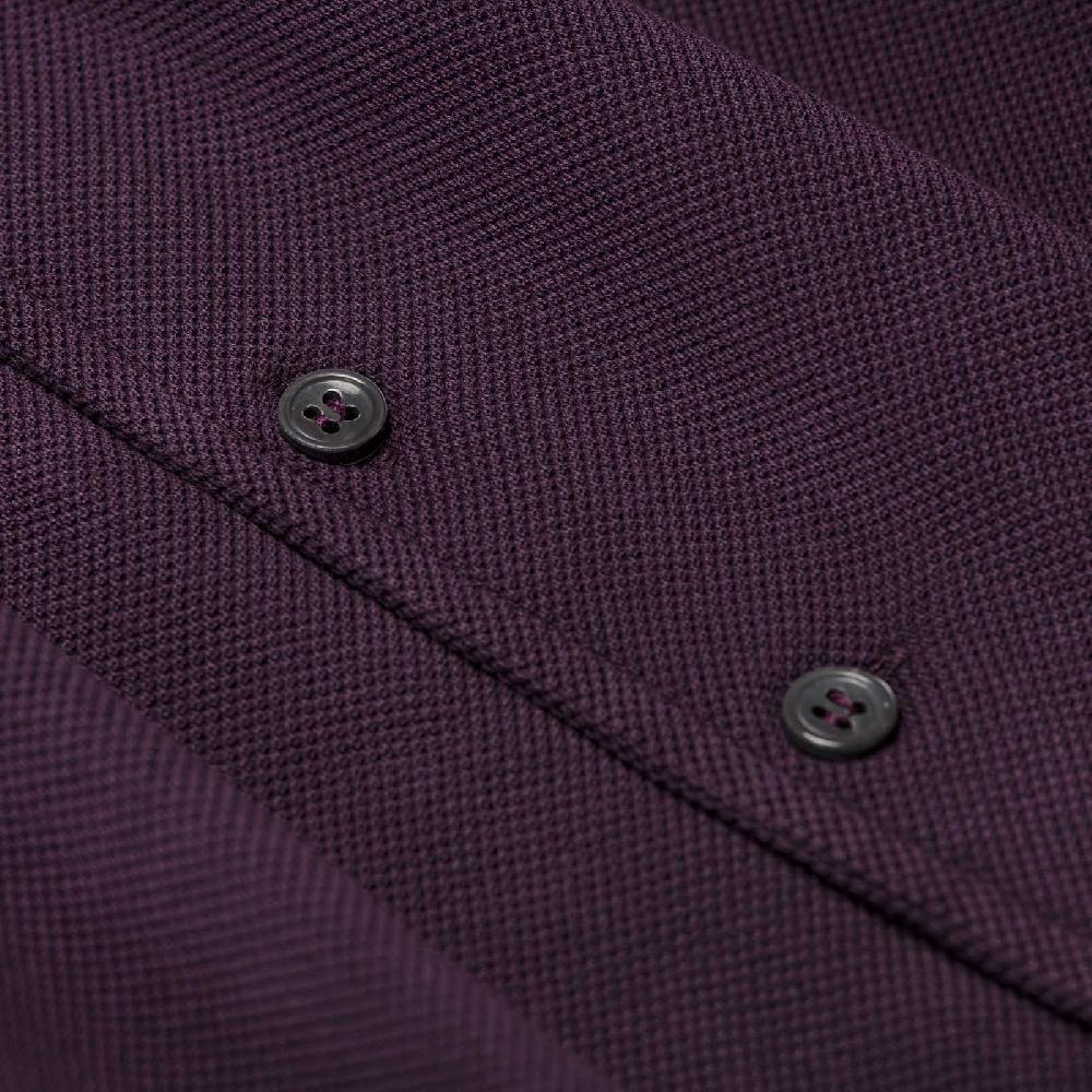 Rubinacci Camicia in piquet vino Offerte speciali