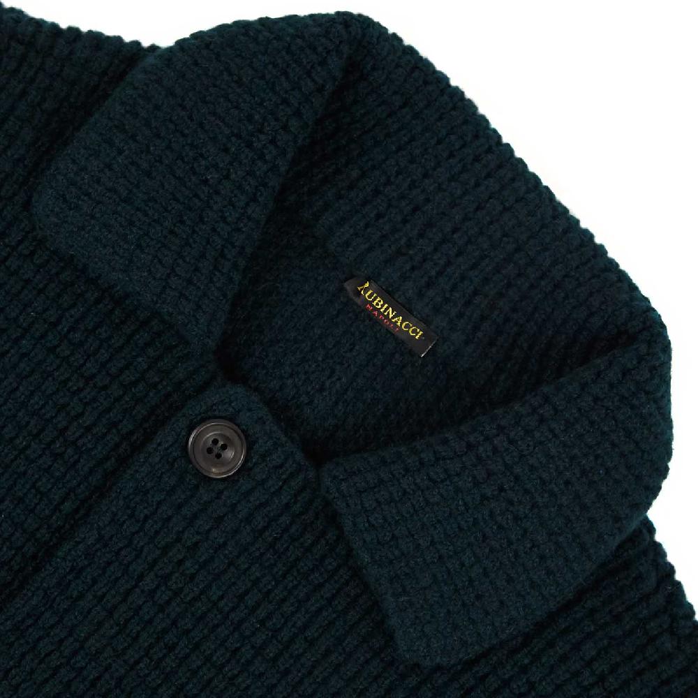 Rubinacci Cardigan cashmere verde scuro Enormi risparmi