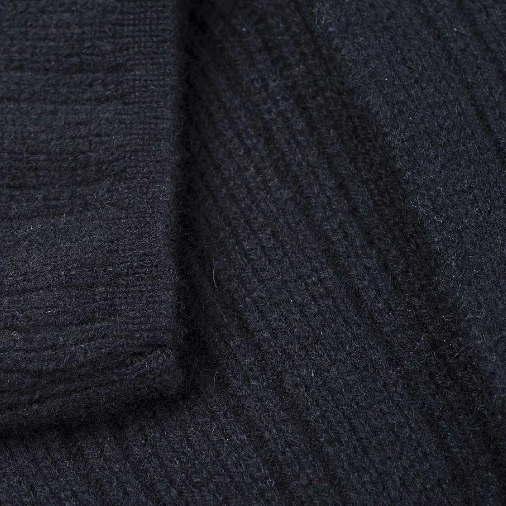 Rubinacci Cardigan doppio petto cashmere blu Prezzo basso
