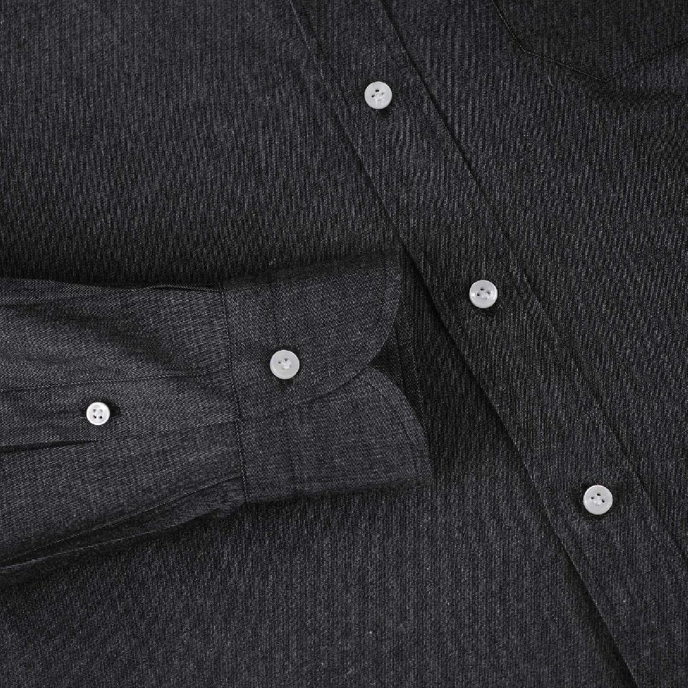 Rubinacci Camicia jeans grigio Promozione temporanea