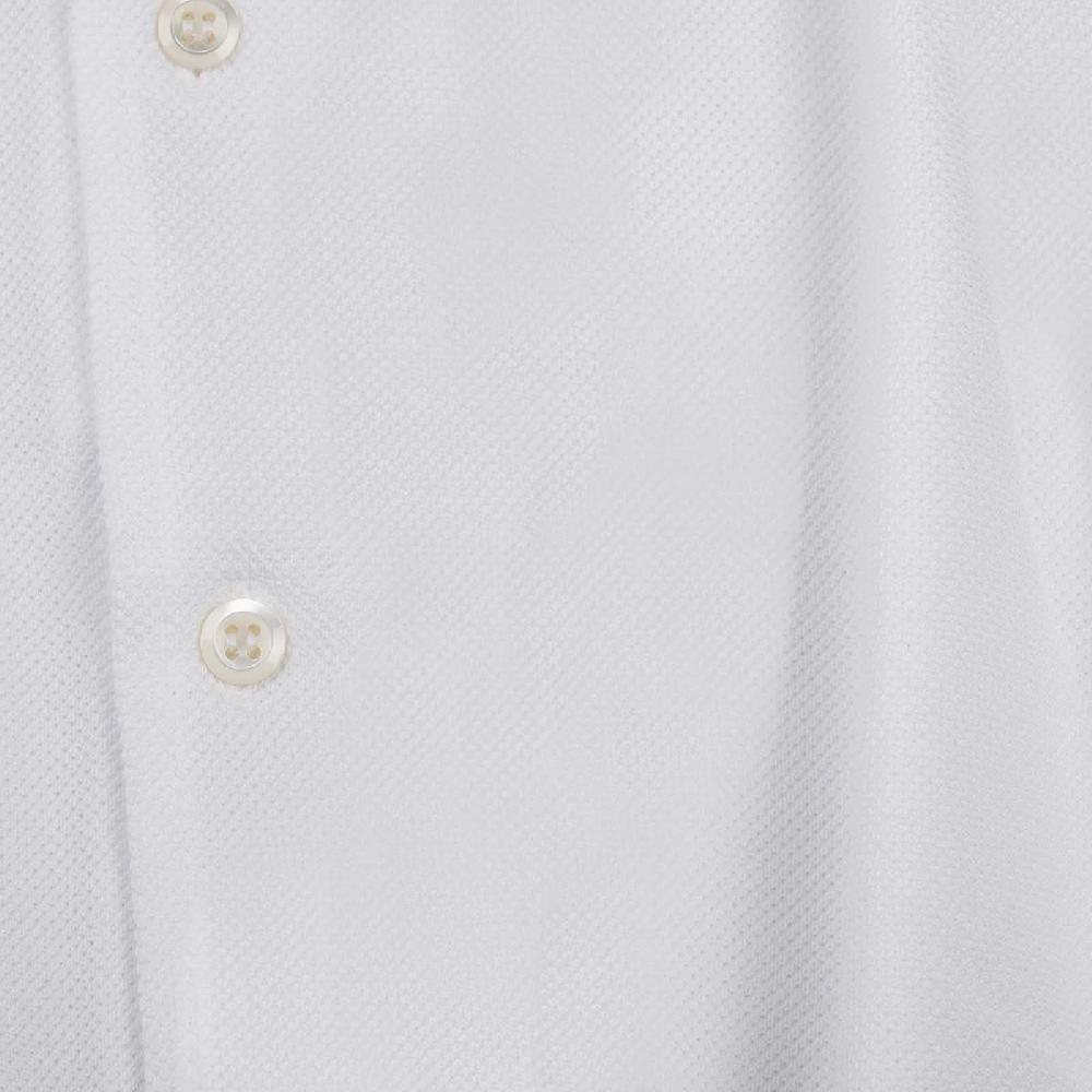 Rubinacci Camicia in piquet bianca 50% di sconto con spedizione gratuita