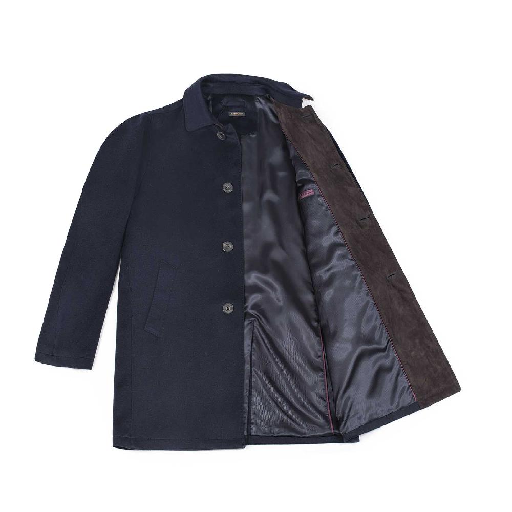 Rubinacci Giaccone in cashmere blu Negozi Online