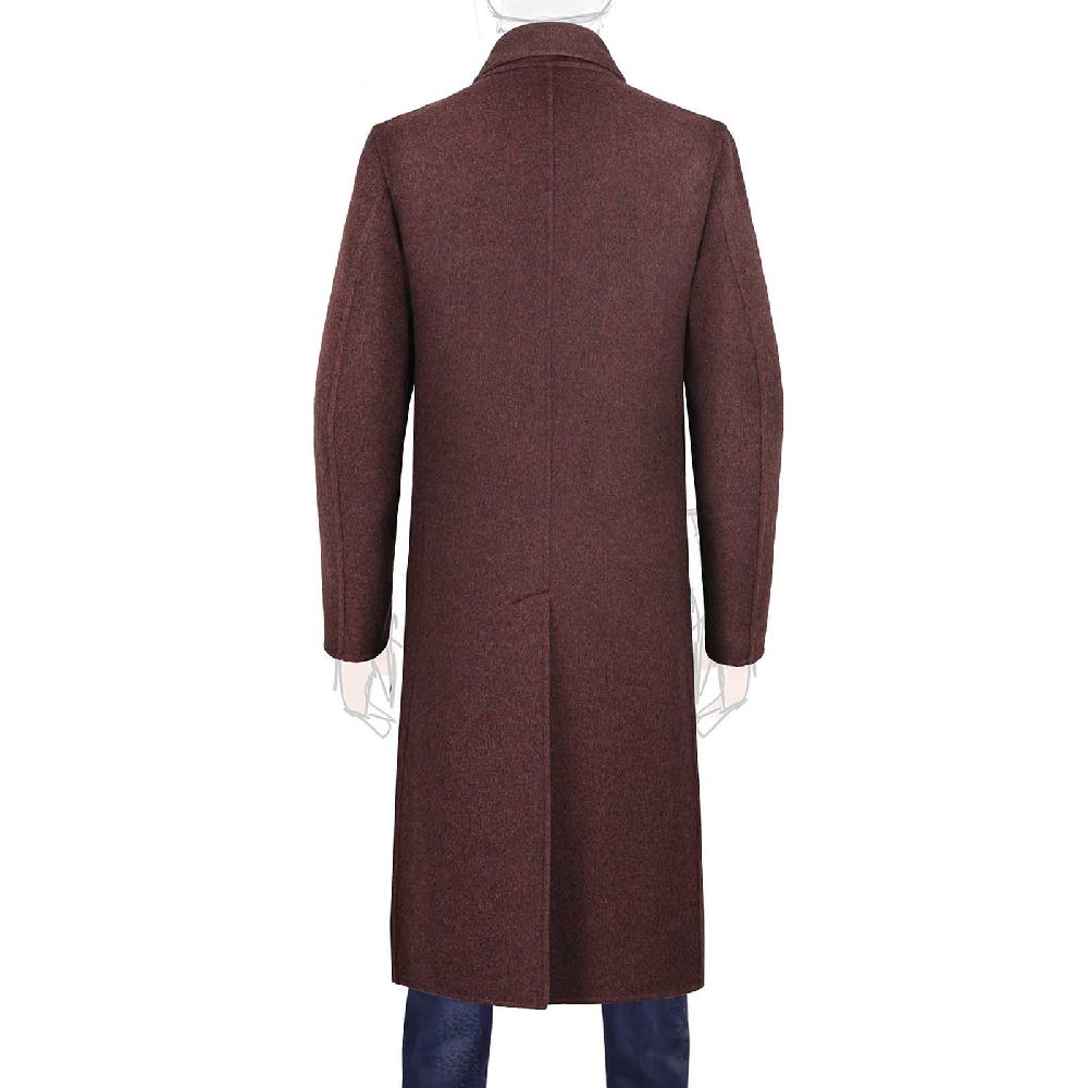 Rubinacci Cappotto in cashmere bordeaux Limited Edition Affare Del Giorno