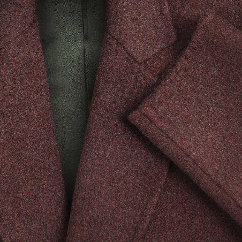Rubinacci Cappotto in cashmere bordeaux Limited Edition Affare Del Giorno