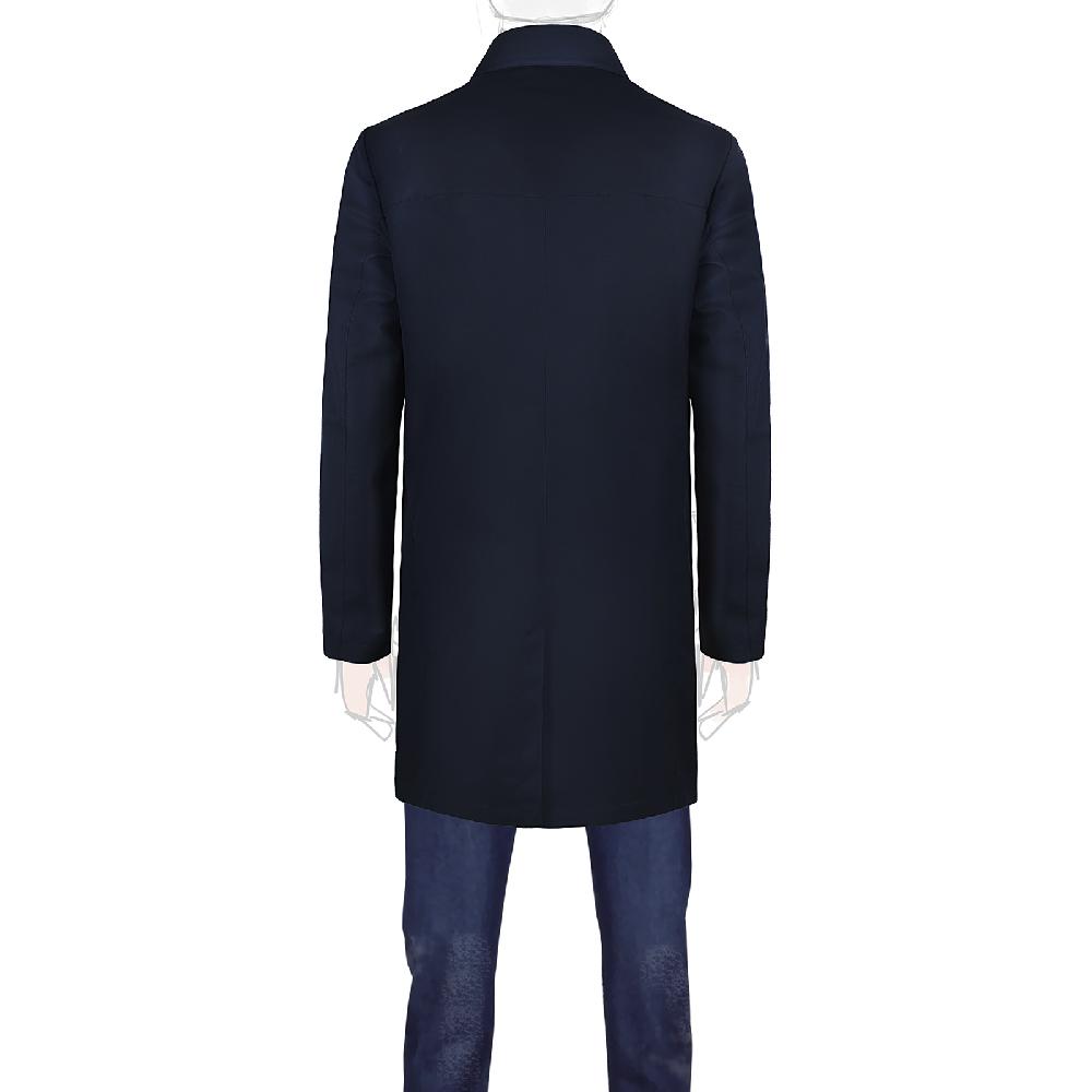 Rubinacci Impermeabile blu Sottocosto