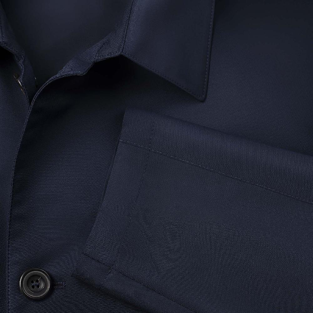 Rubinacci Impermeabile blu Sottocosto