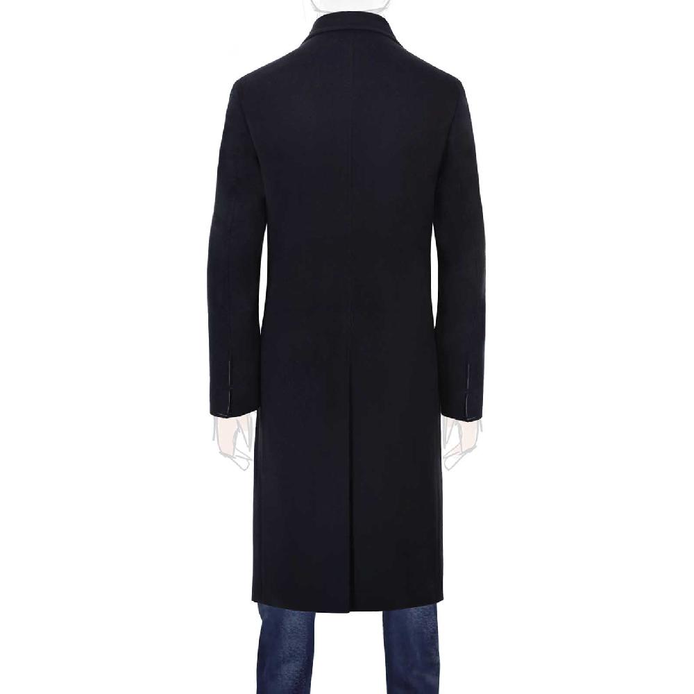 Rubinacci Cappotto in cashmere blu Convenienza