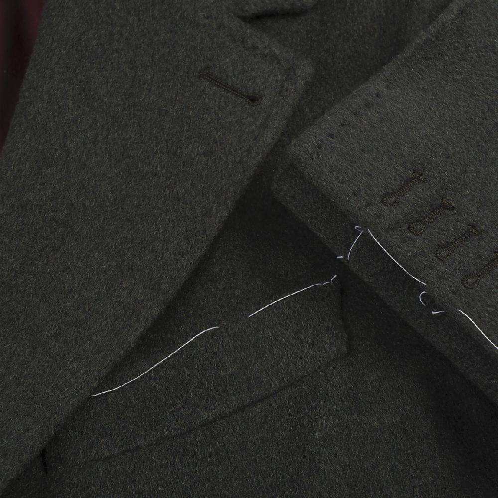 Rubinacci Cappotto in cashmere verde Novità