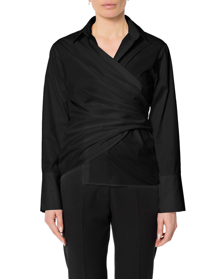Rrue Bisquit CAMICIA INCROCIATA POPELINE Latest stili