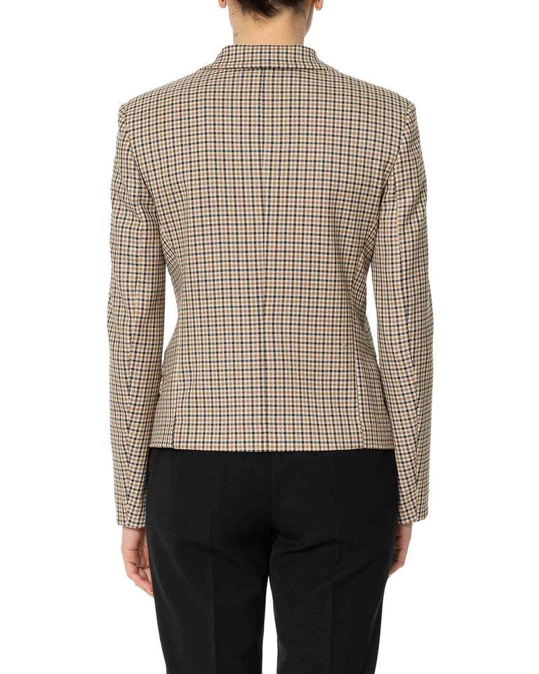Rrue Bisquit GIACCA CORTA SLIM VICHY Consegna Veloce
