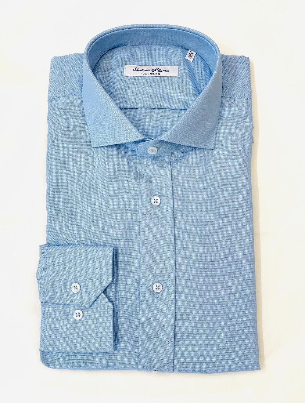 Sartoria Milanese Camicia Slim cotone Oxford personalizzabile Negozi Online