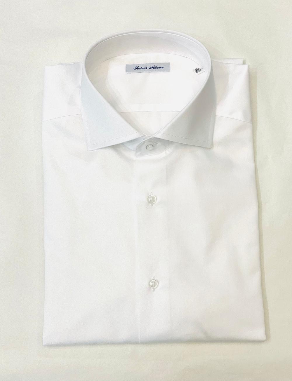 Sartoria Milanese Camicia Slim cotone twill personalizzabile Prezzo Ridotto