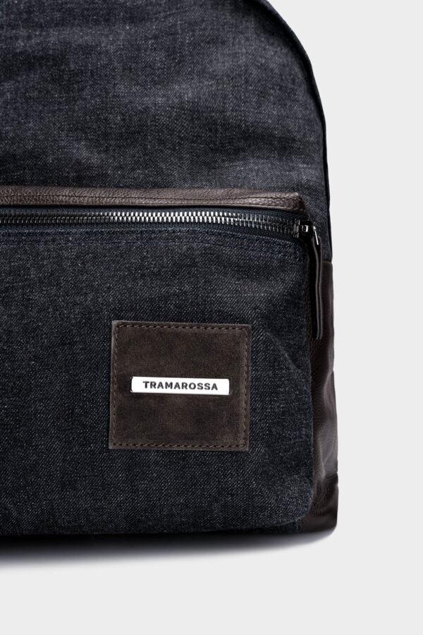 Sartoria Tramarossa FIRENZE ZAINO ZIP BROWN Vendita Calda