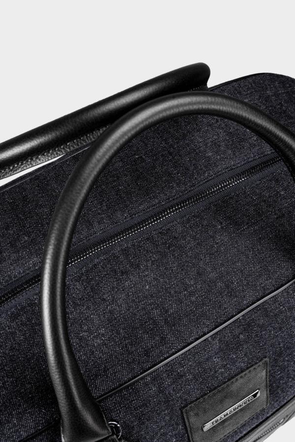Sartoria Tramarossa MILANO – Borsa Bowling – Black Duty-free