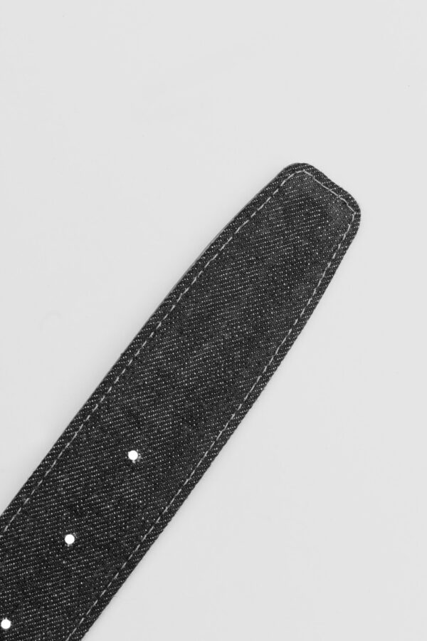 Sartoria Tramarossa CINTURA COLOR ARGENTO IN SUEDE Nuova