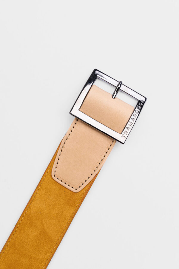 Sartoria Tramarossa CINTURA COLOR OCRA IN SUEDE 2025