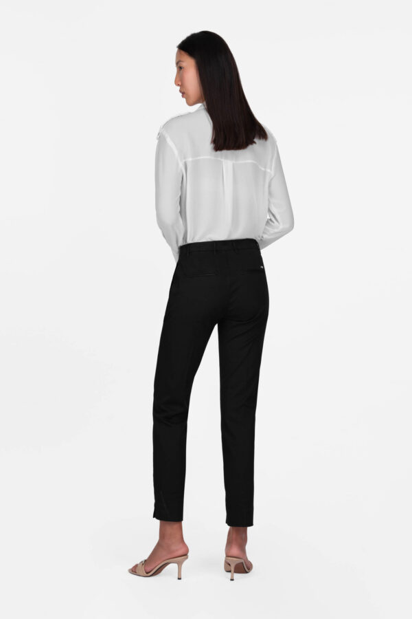 Sartoria Tramarossa PANTALONE ADELE SLIM IN DENIM NERO Italia