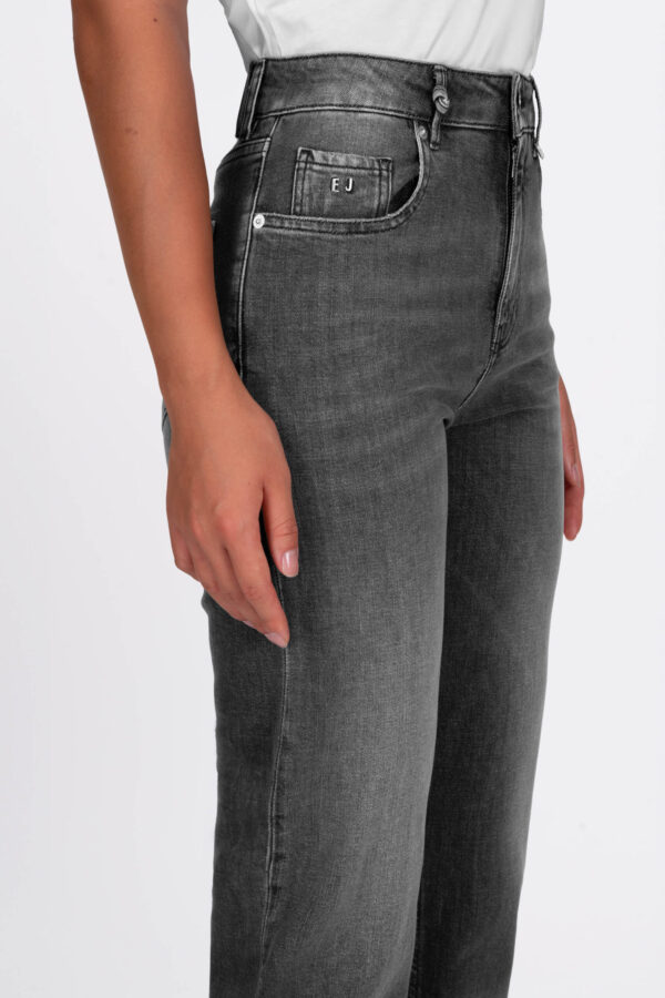 Sartoria Tramarossa JEANS MONICA MUM IN DENIM NERO Qualità
