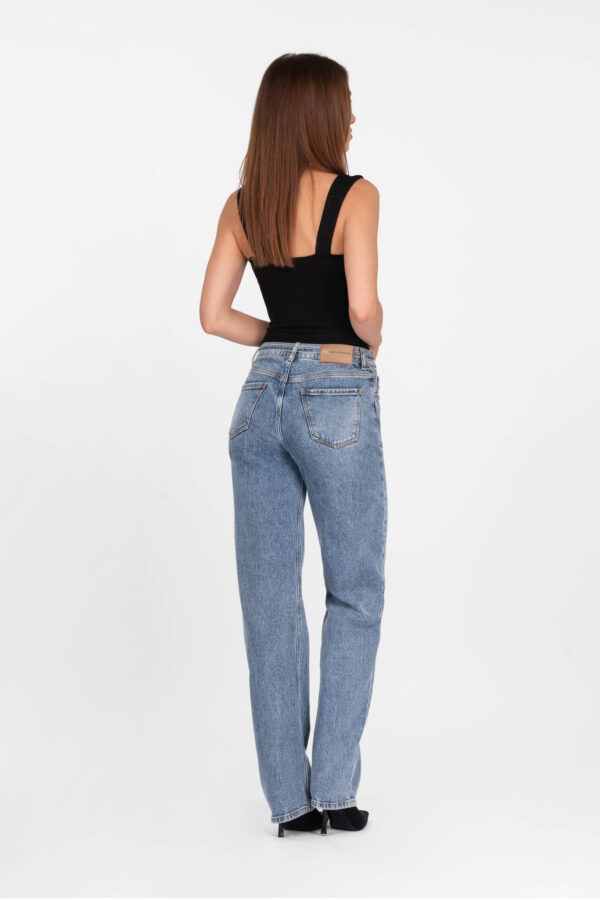Sartoria Tramarossa JEANS HOLLYWOOD BARREL IN DENIM BLU MEDIO Vendita