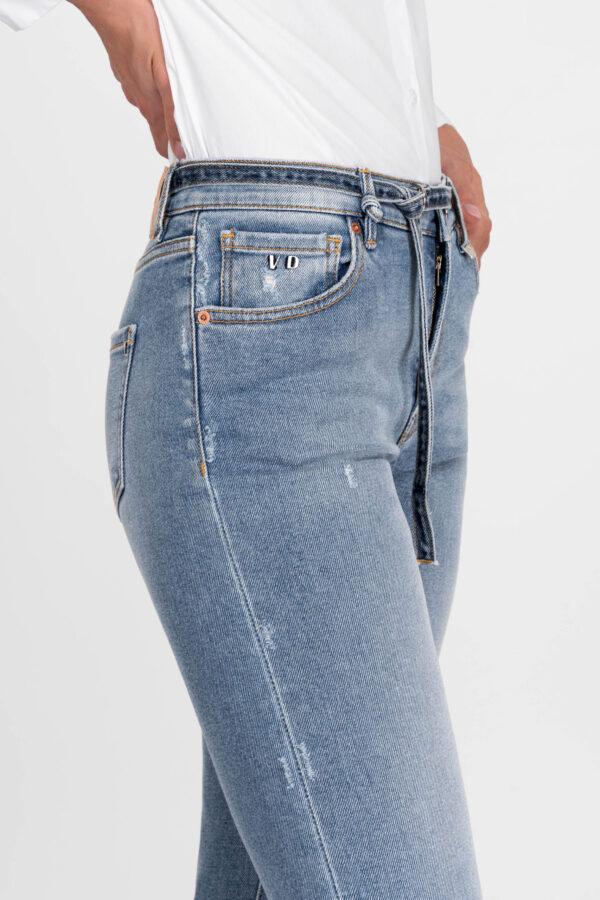 Sartoria Tramarossa JEANS AMERICA SLIM IN DENIM BLU MEDIO Promozione
