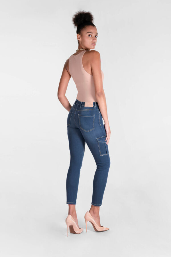 Sartoria Tramarossa ISABEL SKINNY BLU MEDIO Consegna Veloce