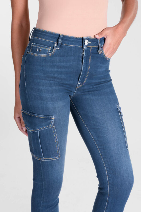 Sartoria Tramarossa ISABEL SKINNY BLU MEDIO Consegna Veloce