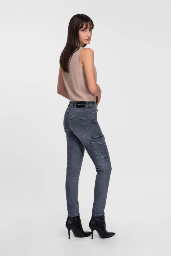 Sartoria Tramarossa JEANS ISABEL SKINNY IN DENIM NERO Promozione Limitata