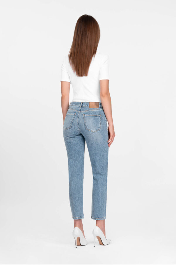 Sartoria Tramarossa JEANS MONICA MUM IN DENIM BLU CHIARO Shopping Online