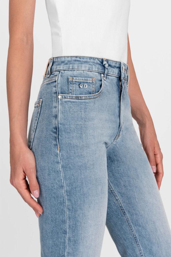 Sartoria Tramarossa JEANS MONICA MUM IN DENIM BLU CHIARO Shopping Online