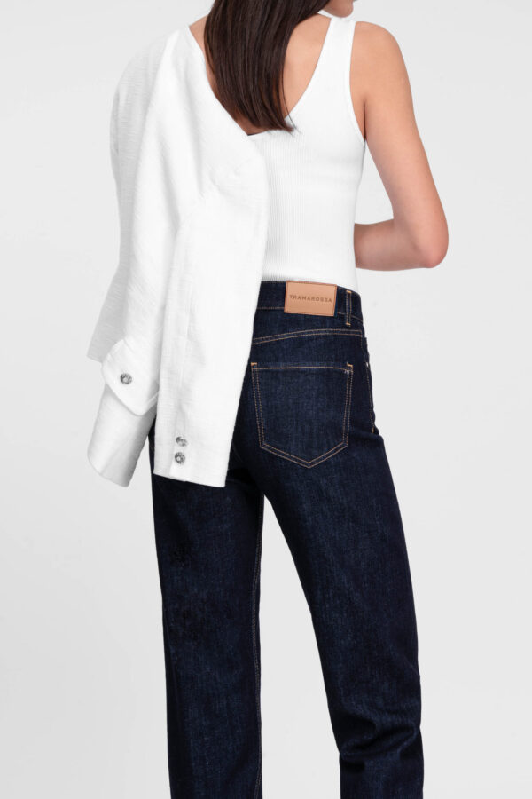 Sartoria Tramarossa JEANS MONICA MUM IN DENIM BLU SCURO Duty-free