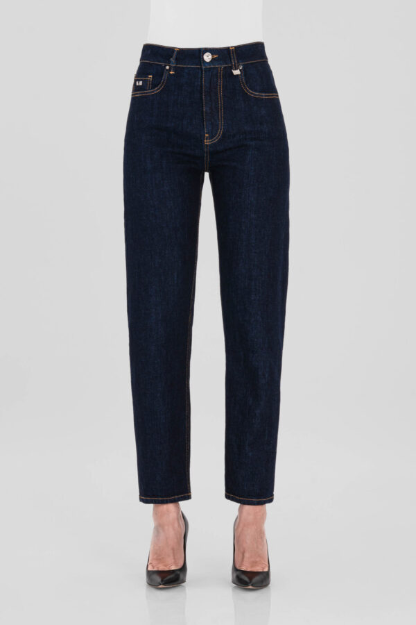 Sartoria Tramarossa JEANS MONICA MUM IN DENIM BLU SCURO Duty-free