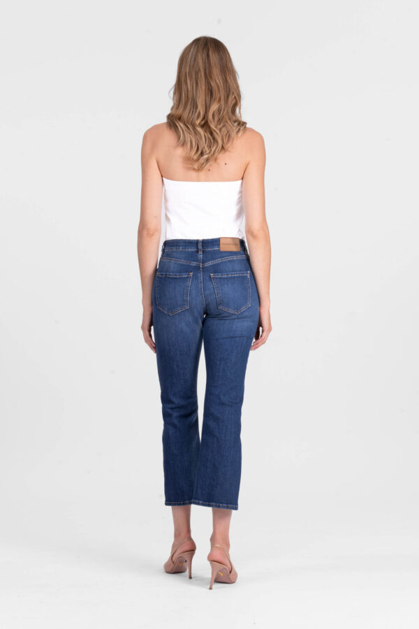 Sartoria Tramarossa JEANS MONICA FLARE CUT FLARE IN DENIM BLU MEDIO Convenienza