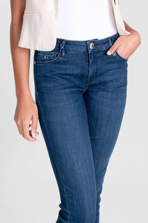 Sartoria Tramarossa JEANS BIANCA CAPRI SKINNY IN DENIM STRETCH BLU MEDIO Hotsell