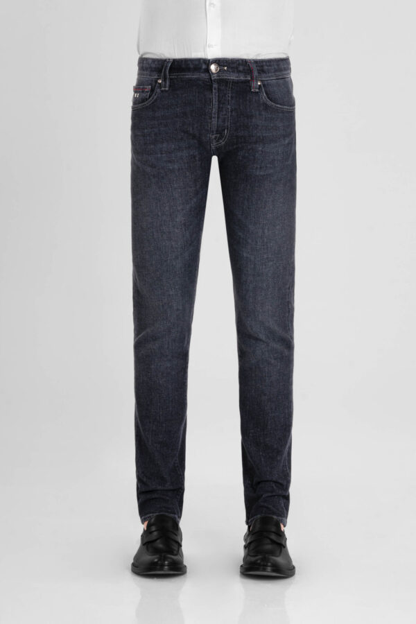 Sartoria Tramarossa JEANS LEONARDO BUTTONS REGULAR IN DENIM BLU GRIGIO Outlet
