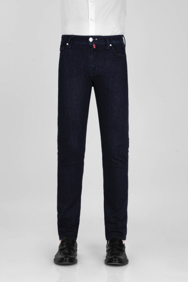 Sartoria Tramarossa JEANS MICHELANGELO ZIP SS REGULAR IN DENIM STRETCH BLU SCURO Offerte