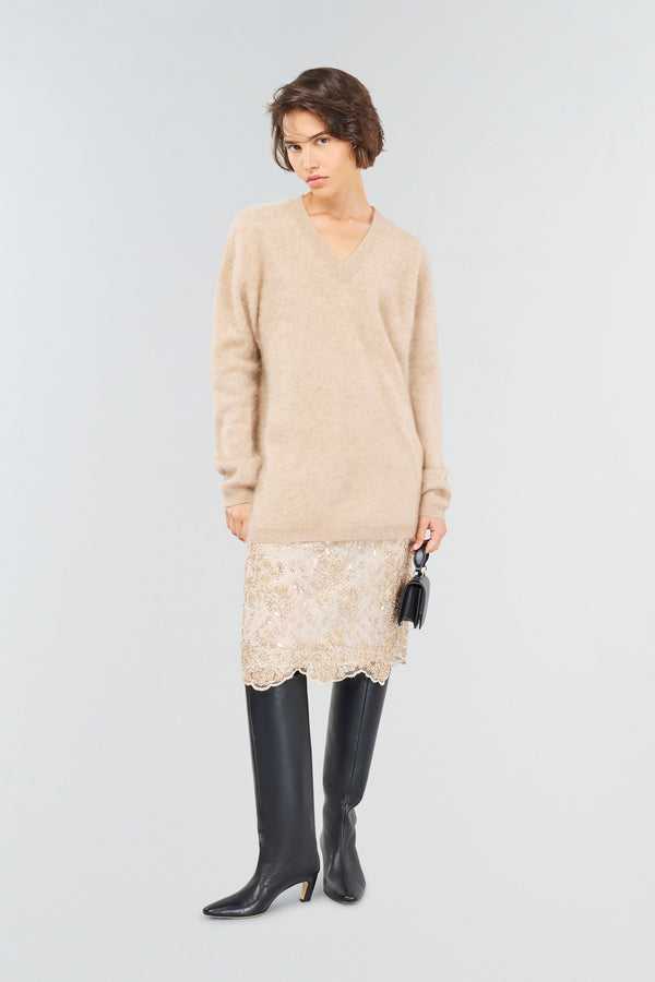 Semicouture Abito fleur | semicouture Consegna Veloce