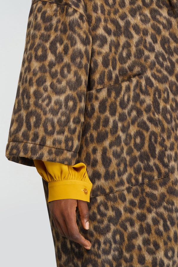 Semicouture Cappotto sigmund maculato | semicouture Negozio online di fabbrica