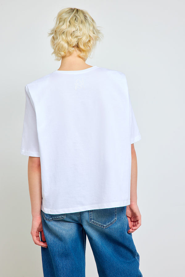 Semicouture T-shirt pauline | semicouture Offerta migliore