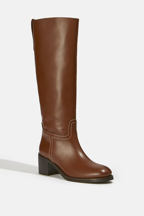 Semicouture Stivale brandy | semicouture Offerta natalizia
