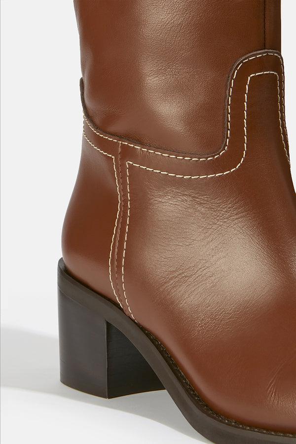 Semicouture Stivale brandy | semicouture Offerta natalizia