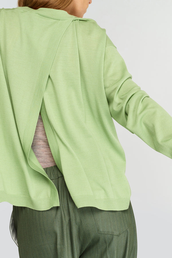 Semicouture Cardigan azzurra | semicouture Vendita Calda