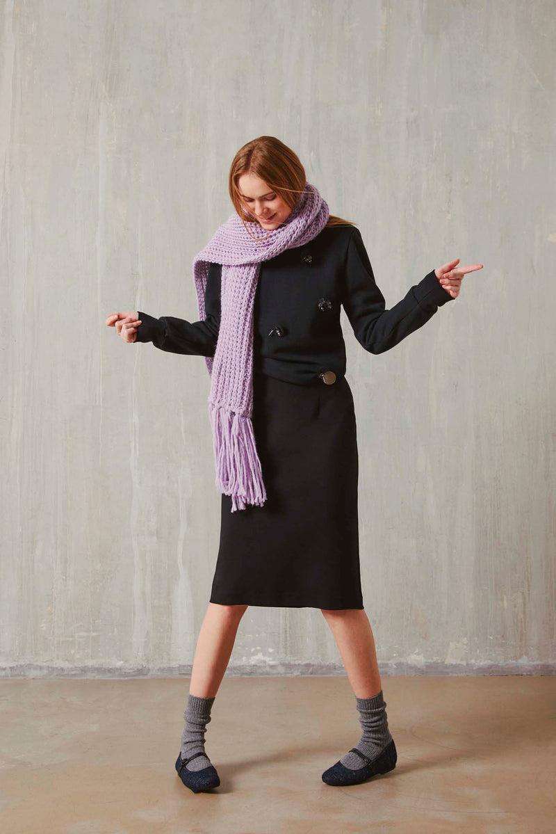 Shirtaporter GONNA A MATITA CON SPACCO Hotsell
