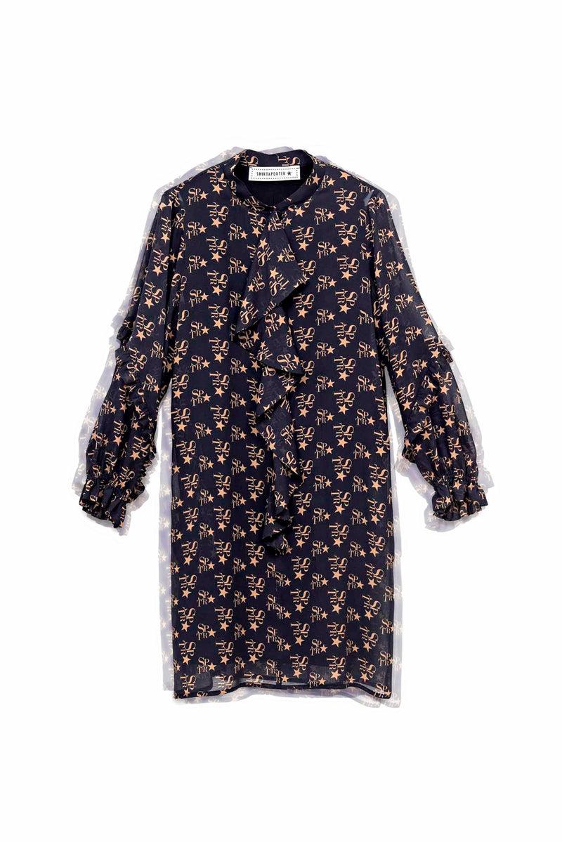 Shirtaporter Abito corto in chiffon SPTR 2025