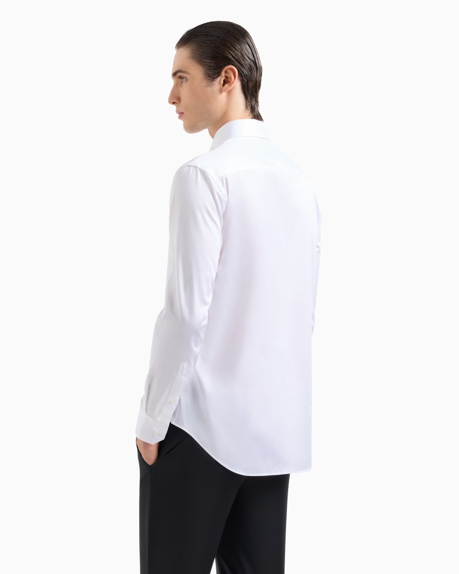 The world of armani CAMICIA CLASSICA REGULAR FIT IN COTONE Rilascio limitato