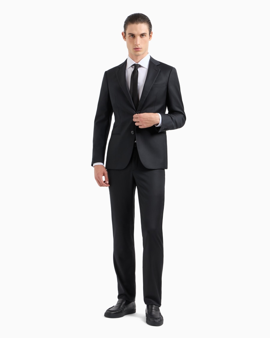 The world of armani CAMICIA CLASSICA REGULAR FIT IN COTONE Rilascio limitato