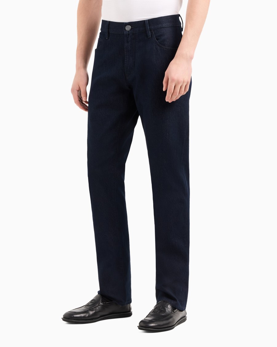 The world of armani PANTALONE 5 TASCHE REGULAR FIT IN COTONE STRETCH Promozione Limitata
