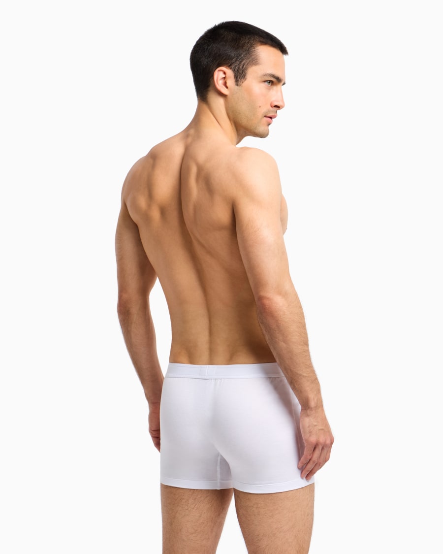 The world of armani BOXER IN JERSEY DI COTONE Prezzo Ridotto
