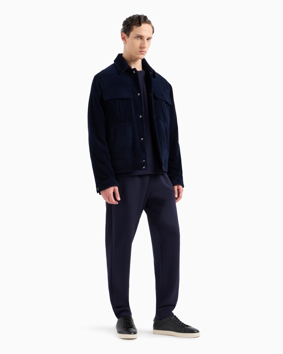 The world of armani FELPA GIROCOLLO IN COTONE E CASHMERE Only for today