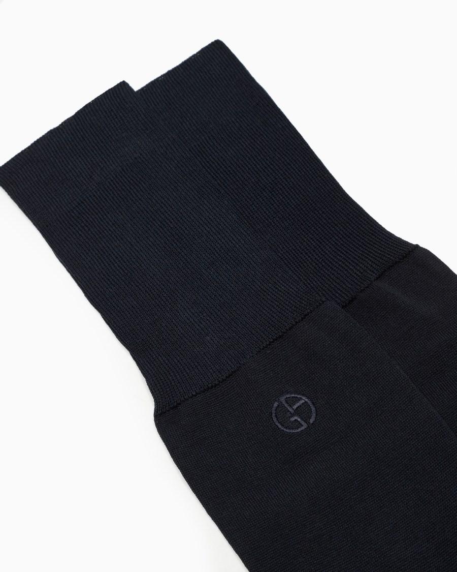 The world of armani CALZE LUNGHE IN FILO DI SCOZIA Saldi