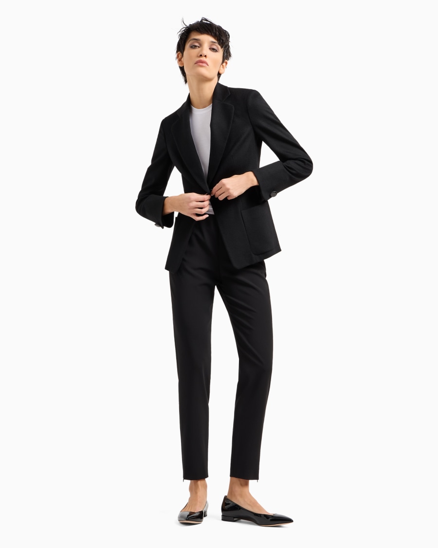 The world of armani T-SHIRT IN JERSEY DI VISCOSA STRETCH In Linea